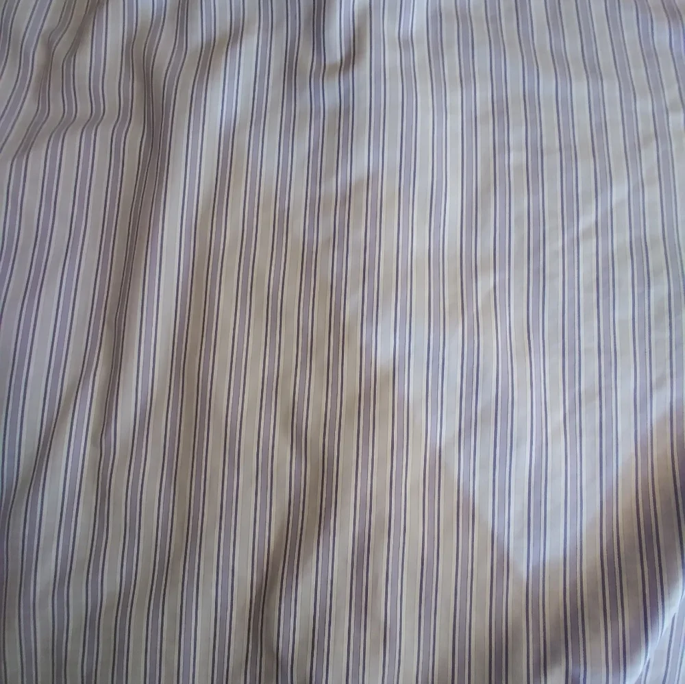 Banana Republic Men's Purple Striped Button-Up Shirt Size XL Business Work